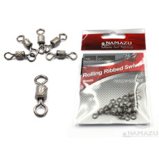 Вертлюг Namazu, латунь, цв. BN, р. 9, до 6 кг 10 шт N-FT-RRS9