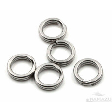 Заводное кольцо Namazu, цв. Cr, р. 9 ( d=4,8 mm), до 4,5 кг 10 шт N-FT-RA9