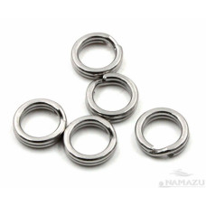 Заводное кольцо Namazu, цв. Cr, р. 6 ( d=6,3 mm), до 12 кг 10 шт N-FT-RA6