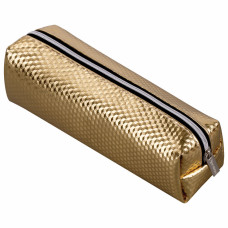 Пенал косметичка на молнии Brauberg Celebrity Gold (228992)
