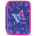 Пенал BRAUBERG, 3 отделения, полиэстер, 21х14 см, Beautiful butterfly, 270323 (1)