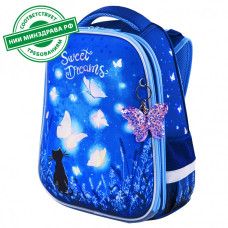Ранец Brauberg Premium, 2 отделения,  Sweet Dreams, светящийся, 38х29х16 см, 270593