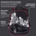 Ранец Brauberg Premium, 2 отделения,  City car, LED ЛАМПОЧКИ, 38х29х16 см, 271356