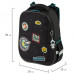 Ранец Brauberg Premium, 2 отделения,  Space mission, LED лампочки 38х29х16 см, 270599