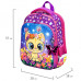 Ранец Brauberg Quadro, 3 отделения,  Charming kitten, 37х28х18 см, 270602