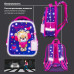 Ранец Brauberg FIT 2 отделения Smiling bear 3D-панель 38х27х14 см 270614 (1)