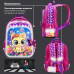 Ранец Brauberg Quadro, 3 отделения,  Charming kitten, 37х28х18 см, 270602