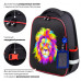 Ранец Brauberg FIT, 2 отделения, Colorful lion, 38х27х14 см, 270618