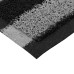 Коврик придверный пористый Vortex 40*60 черно-серые полосы 22408