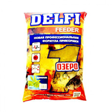 Прикормка Delfi Feeder Озеро 800г Конопля DFG-359