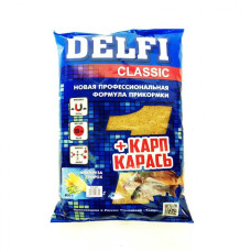 Прикормка Delfi Classic Карп-Карась 800г Кукуруза/Горох DFG-055