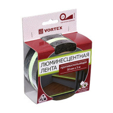 Противоскользящая лента Vortex 5х500 см сигнальная люминесцентная 24161