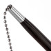 Ручка настольная на цепочке Brauberg Стенд-Пен Блэк2 0,5 мм синяя 141347 (2)
