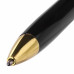 Ручка подарочная шариковая Brauberg De Luxe Black линия 0,7 мм синяя 141411 (2)