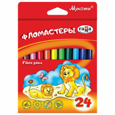 Фломастеры Гамма Мультики 24 цвета 180319_07/151951 (2)