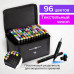Маркеры для скетчинга двусторонние BRAUBERG ART DEBUT BLACK 96 шт 152133 (1)