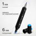 Маркеры для скетчинга двусторонние BRAUBERG ART DEBUT BLACK 96 шт 152133 (1)