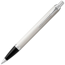 Ручка шариковая Parker IM Core White Lacquer CT 1931675