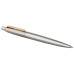 Ручка гелевая Parker Jotter Stainless Steel GT с позолотой 2020647/142843 (1)