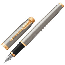 Ручка перьевая Parker IM Core Brushed Metal GT 1931649/142540 (1)