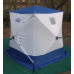 Зимняя палатка куб Следопыт 1,5*1,5 м Oxford 210D PU 1000 PF-TW-09/10 (белый/оранжевый)