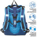 Ранец BRAUBERG PREMIUM 2 отделения с брелком Sports 38х29х16 см 227814 (1)