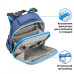 Ранец BRAUBERG PREMIUM 2 отделения с брелком Sports 38х29х16 см 227814 (1)