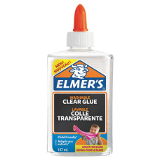 Клей для слаймов канцелярский Elmers Clear Glue 147 мл 2077929