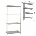 Стеллаж металлический Brabix MS KD-180/40/70-4 (S240BR124402) (1)