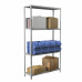 Стеллаж металлический Brabix MS KD-185/40-4 (S240BR144402) (1)