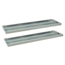 Полки к металлическому стеллажу Brabix MS/MS KD 100х30 см 2 шт (S241BR203102) (1)