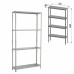 Стеллаж металлический Brabix MS KD-185/30/70-4 (S240BR123402) (1)