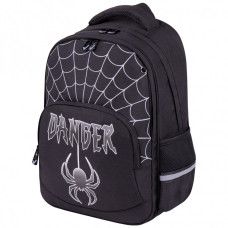 Рюкзак Brauberg Soft, 2 отделения, 3 кармана, Dangerous spider, светящийся, 40х31х15 см, 270612