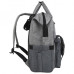 Рюкзак Brauberg Mommy крепления для коляски термокарманы серый 41x24x17 см 270818 (1)