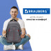 Рюкзак Brauberg Titanium серый красные вставки 45х28х18см 270767 (1)