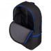 Рюкзак Staff Trip 2 кармана черный с синими деталями 40x27x15,5 см 270786 (1)