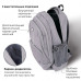 Рюкзак Brauberg 3 отделения светло-серый 46х31х18 см 270762 (1)