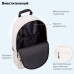Рюкзак Brauberg Positive потайной карман Beige 42х28х14 см 270776 (1)