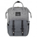 Рюкзак Brauberg Mommy крепления для коляски термокарманы серый 41x24x17 см 270818 (1)