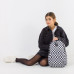 Рюкзак Brauberg Positive потайной карман Black and White 42х28х14 см 270777 (1)