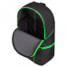Рюкзак Staff Trip 2 кармана черный с салатовыми деталями 40x27x15,5 см 270788 (1)