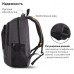 Рюкзак Brauberg 3 отделения темно-серый 46х31х18 см 270759 (1)