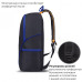 Рюкзак Staff Trip 2 кармана черный с синими деталями 40x27x15,5 см 270786 (1)