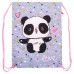 Мешок для обуви BRAUBERG PREMIUM, карман, подкладка, 43х33 см, Funny panda, 270281 (1)