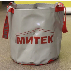 Ведро складное Митек без крышки диаметр 30см. Н-30см. (хаки)
