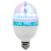 Лампа светодиодная для дома (мультиколор) Vegas Диско 3 LED, цоколь Е27, 220V 55099