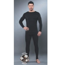 Комплект мужского термобелья Guahoo: рубашка + кальсоны (650-S/BK / 650-P/BK) (XS)