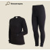 Комплект женского термобелья Laplandic: рубашка + лосины (A51-S-BK / A51-P-BK) (XL)