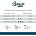 Мужское термобелье Premier Fishing Сomfort Line комплект черно-серый (XL)