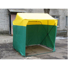 Палатка торговая 2,5х2,0 P (кабриолет) (синий/желтый)